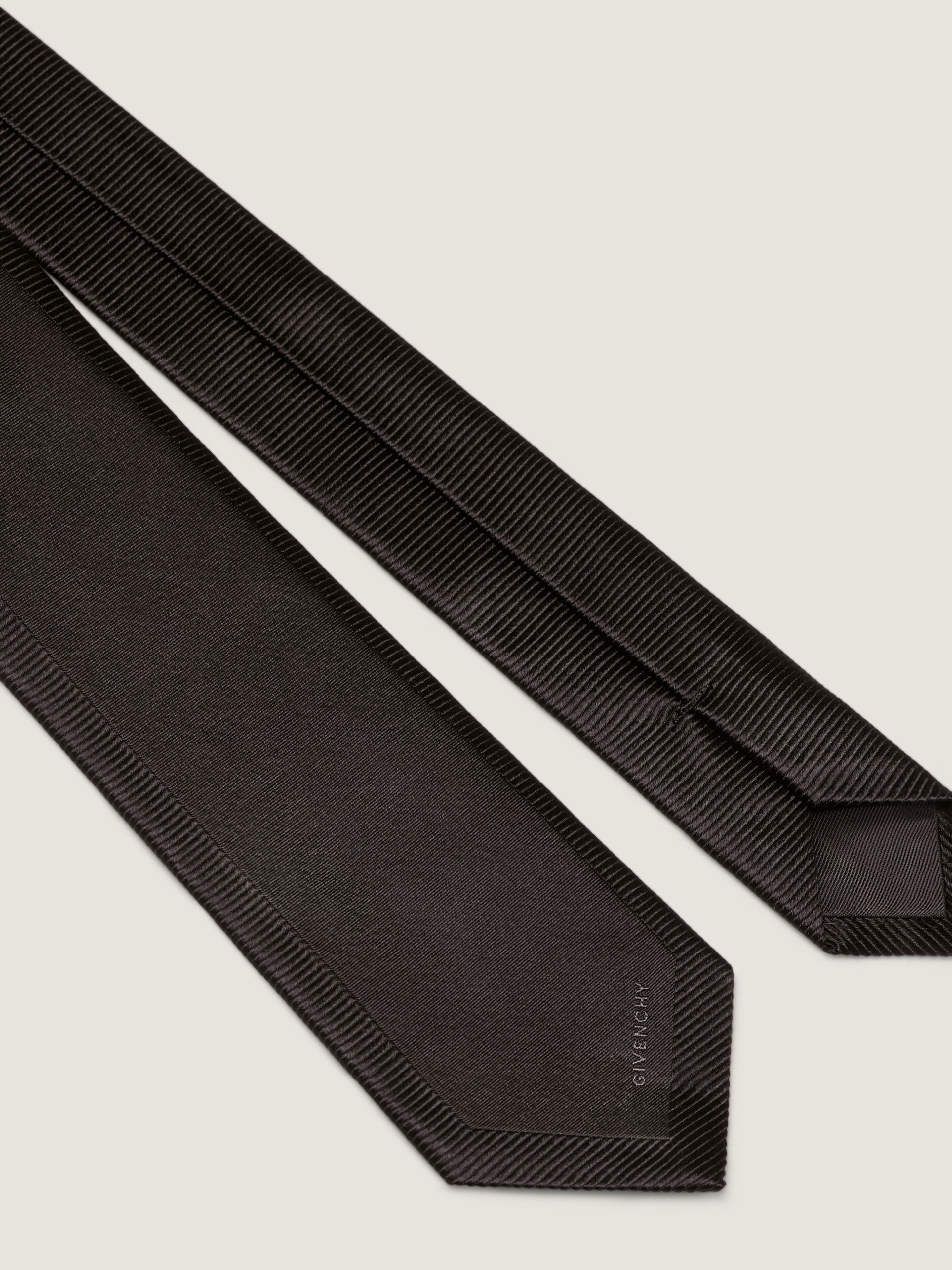 GIVENCHY tie in silk with jacquard detail